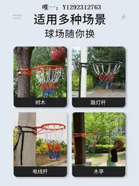 在飛比找Yahoo!奇摩拍賣優惠-籃球框籃球架迪卡儂籃球架投籃框免打孔可移動戶外壁掛式小籃筐室
