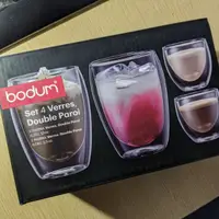 在飛比找蝦皮購物優惠-Bodum PAVINA 350ml 80ml 雙層玻璃杯組