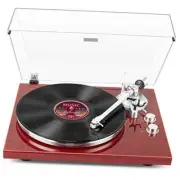 Belt Drive Turntable with Bluetooth Connectivity, Built-in Phono Pre-amp, USB
