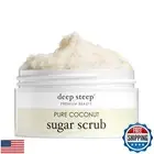 Deep Steep Sugar Scrub, 8oz (Pure Coconut)