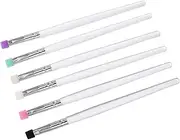ADOCARN Comprehensive Eye Makeup Tools Lash Brush Perming Tool Eyeshadow Applicator Brow Brush Silicone Head for Cosmetics