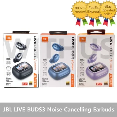 JBL LIVE BUDS 3 True Wireless Noise Cancelling Earbuds 3colors - JBLLIVEBUDS3