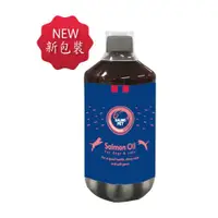 在飛比找ETMall東森購物網優惠-【Salmopet】挪威活力寶深海鮭魚油1000ml(狗貓可