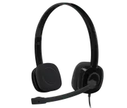 Logitech H151 Stereo Headset with Noise-Cancelling Boom Mic