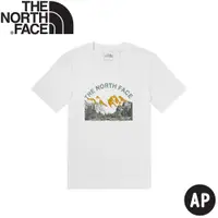 在飛比找松果購物優惠-The North Face 男 短袖棉質T恤 AP《白》5