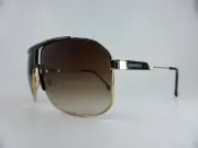Carrera Sunglasses 1043/S 2M2 HA Black Gold - Brown Gradient Lenses w/ Hardcase