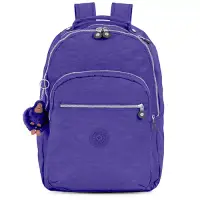 在飛比找博客來優惠-KIPLING 雙層尼龍後背包 (現貨+預購)紫色