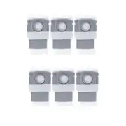 6x Genuine Vacuum Bags For Roborock S7 MaxV Ultra, Q7 Max+, S8+ & S8 Pro Ultra