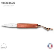 Sabatier CLF Classic Stainless Steel Oyster Shucking Knife France Sapelli Wood
