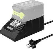Mini Charger for Ryobi 18V Battery P117,Replacement Charger Compatible with Ryobi 18V Lithium NiCad NiMh Battery P102 P103 P107 P108 P109 P189 P190 PBP002 PBP005