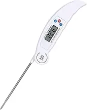 Folding Digital Meat Thermometer BBQ Tool for Accurate Measurement Grilling Baking and Kitchen Cooking BBQ Lovers and Camping