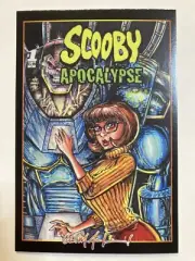 SCOOBY DOO APOCALYPSE VELMA Sketch Card Print Signed by Chris McJunkin NEW 2024