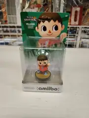 Nintendo Amiibo Super Smash Bros Villager Factory Sealed NIP