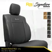 SIGNATURE SERIES Front Row Seat Covers - Nissan Patrol Y62 ST-L (Made To Order)