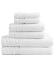 Laura Ashley Marilyn Cotton Terry 6pc Towel Set