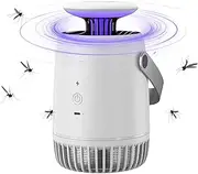 Gnat Attraction Light | Rechargeable Gnat Light,Indoor Flying Gnat Trap with Wind and Light Attraction, USB Charging Gnat Light Trap for Home