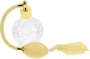 SAFIGLE Refillable Glass Spray Bottle for Perfume Elegant Vintage Design Fashionable Atomizer for Chic Home Decor Fragrance Storage