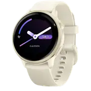 Garmin VivoActive 6 GPS Smartwatch (Lunar Gold/Bone Band)