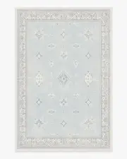 185' x 275' | Machine Washable Runner Rug | Kid & Pet Friendly | Indoor Rug | Verena Soft Blue Rug | Ruggable