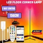 RGB Floor Corner Lamp 156CM Light Stand bluetooth+Remote Control LED Streaming