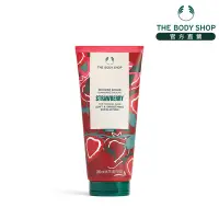 在飛比找Yahoo奇摩購物中心優惠-The Body Shop 草莓嫩白去角質沐浴膠-200ML