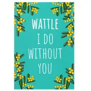 Australian Spirit Good On Ya Farewell Card - Wattle