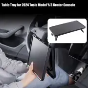 Table Tray for 2024 Tesla Model Y/3 Center Console Foldable Food Laptop Desk