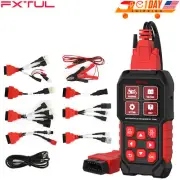 OBD2 Scanner Motorcycle System Diagnostic Tool Check Engine Fault Code Reader