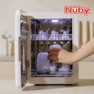 【Nuby】智能紫外線殺菌烘乾機 NB-U02｜無死角 多角度照射 保管功能 全自動按鈕