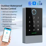 Digital Fingerprint Lock WiFi Keypad Access Control Remote Unlock Door 13.56Mhz
