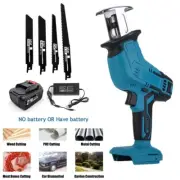 Cordless Reciprocating Saw Adjustable Speed Wood Metal PVC Pipe Cutting