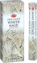 Hem White Sage 100 Incense Sticks (5 Packs of 20 Sticks)