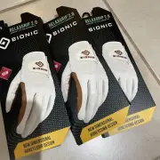 Qty 3 New Bionic Women's Relax Grip 2.0 Golf Gloves - Caramel Multi Sizes LH