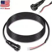 For Humminbird Solix and Onix Series PC 12 Power Cord 6' Power Cable 720085-1