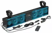 New BOSS Audio Systems BRT26RGB Bluetooth Weatherproof Stereo Soundbar UTV Jeep