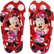 [Disney] Girls Boys Character Flip Flops Sandals Kids Water Shoes - Minnie Mouse Mickey Moana Toy Story Elsa Frozen Cars Encanto Princess Thong Beach Slides Summer Slip On Quick Dry (Toddler-Little Kid)