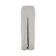 [EMPORIO ARMANI] EMPORIO ARMANI ICON chevron cady pants Woman 46 46 Silver
