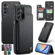For Samsung Galaxy A54 A34 A24 A14 A23 A51 Leather Card Holder Wallet Case Cover