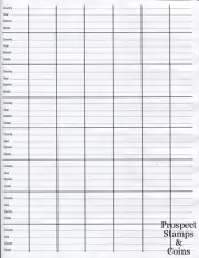 VST Coin Pages - 56 Pockets per page - Pack of 10 pages (suit 1/-, 10c, $1 & $2)