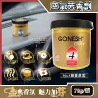 在飛比找momo購物網優惠-【日本GONESH】室內汽車用香氛固體凝膠空氣芳香劑(No.