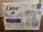 Dove Winter Care Bar Soap Limited Edition 8 Pack
