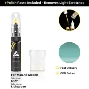 Touch Up Paint For Man All Models 6027 Lichtgruen With Polish Paste