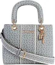 [GUESS] Factory Ange Small Satchel, Denim, One Size