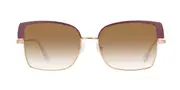 VANNI VS4302 C408 Women’s Sunglasses Gold Size 55