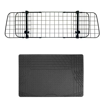 FOR MG HS - Heavy Duty Rubber Boot Mat With Dog Mesh Guard