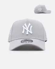 [New Era] New Era New York Yankees 'Polychromatic' 9forty A-frame Snapback Grey - Size ONE ONE Grey