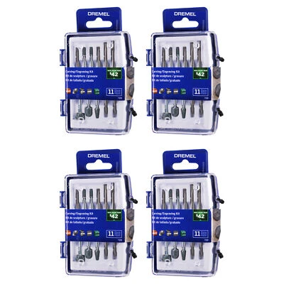 Dremel 729-01 Carving Engraving Kit (4 Pack)