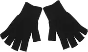 [TOGEVAL] Sun Protection Mittens Half Finger Gloves for Nail Art Women's Uv Blocking Sleeves for Day Comfort