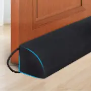 under Door Draft Stopper 36 Inch Triangle under Door Soundproofing Cold Air Blac