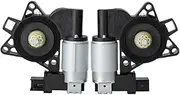 Driver/Passenger Window Power Lifter Regulator Motor 742-801 742-802 Compatible for Mazda 3 5 6 CX-7 CX-9 RX-8 742801 GJ6A5858XC GJ6A5958
